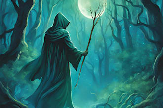make a fantasy book cover design for you
