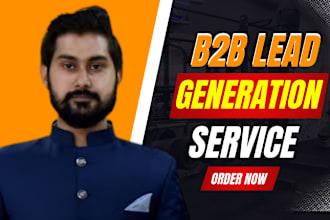do b2b lead generation, linkedin lead generation   prospect email list building