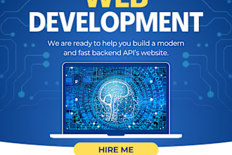 do backend web development in django python