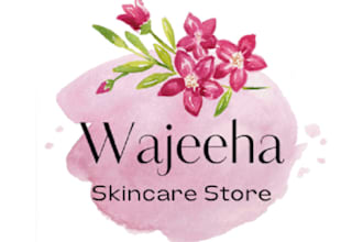 create skin care logo design