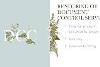 prepare, managed, save documents and update documents