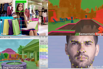 be segmentation, image annotation, data labeling for ai model