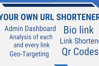 create premium URL shortener website link shortener bio pages and qr codes