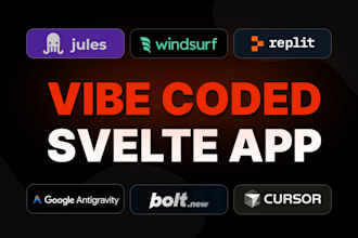 fix and secure your svelte vibe coded app