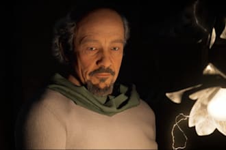 model 3d character, 3d realistic character, cyborg, scifi 3d character, game art