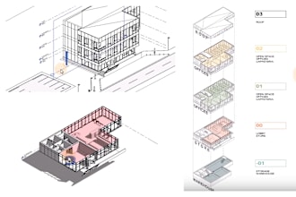 draw architectural plan in autocad and revit