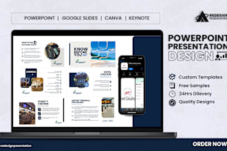 design investor pitch decks and fundraising presentations