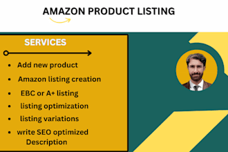 write SEO  amazon listing , amazon product description