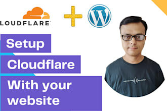 do setup cloudflare, cdn, ssl , fix any existing problem