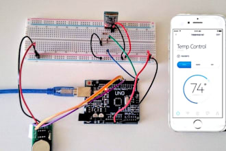 do custom iot solution and develop android and ios app