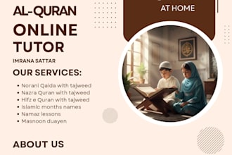 teach you how to learn quran with tajweed and proper pronunciation