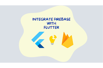 do integration of firebase with flutter app