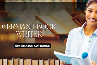 write and publish german nonfiction, fiction books for amazon publishing