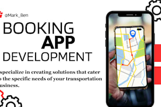 develop taxi booking app, booking website, uber app, cab app, truck app
