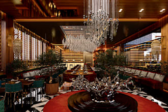 do photorealistic 3d visualization for interior and exterior house design