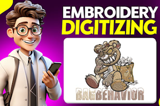 do convert image to embroidery files, emb,dst,pes in just 2 hours