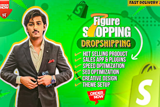 build shopify store or dropshipping ecommerce store