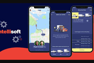 build tracking app, mover and packer logistics app, gps tracking