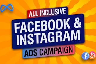 setup high converting facebook and instagram ads as your meta ads manager