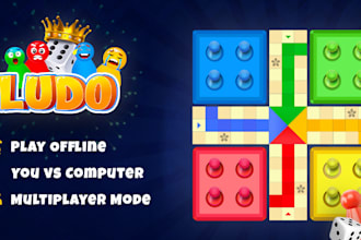 create ludo game, chess game, cards game, rummy game