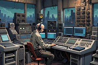remove background noises or I can master your music