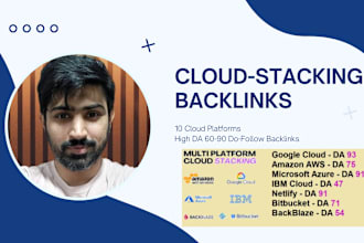 boost your site with high da dofollow cloud stacking indexable backlinks service