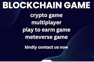 do 2d 3d blockchain multiplayer game p2e nft crypto game metaverse for web pc