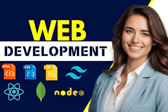 be your full stack web developer in react js, node js,express js, mongodb
