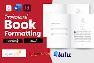 do manuscript book formatting, kdp expert lulu ebook, google doc, kindle layout