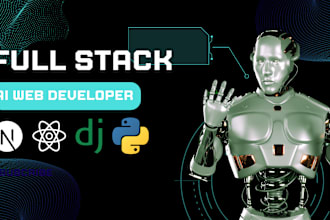 be a full stack ai web developer