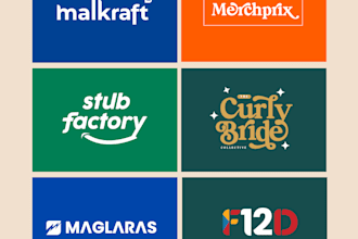 create a cool and simple retro badge logo design