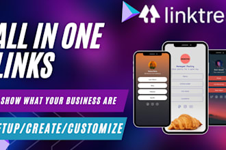 setup creative linktree linkpop beacon ai bio link landing page for social media