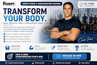 be your online fitness coach and ensure you stay on track