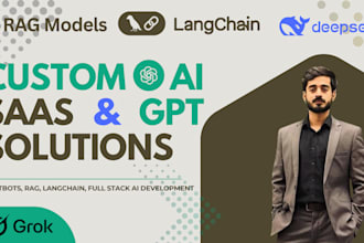 build ai saas, gpt, chatbot ai, langchain applications