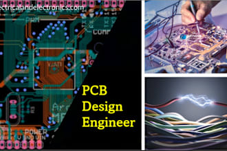 make pcb design, pcb board, circuit design and schematic diagram