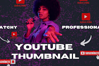 design amazing and mind blowing youtube thumbnails