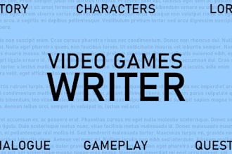 write a video game story of any length and any genre