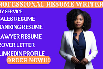 write professional sales, technical, cyber security, tech and ats resume writing