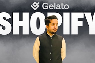 do setup the dropshipping shopify store using gelato