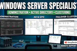 be windows server specialist for active directory users with group policies