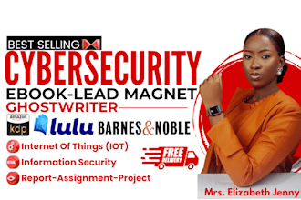 write cybersecurity ebook, cloud computing, do ebook writing, digital forensics