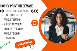 shopify print on demand printify etsy print on demand printiful tshirt design