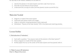 create engaging curriculum lesson plans, course content