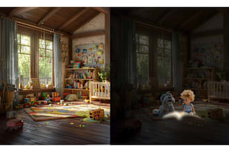 design ai art for your next childrens book album cover or design project