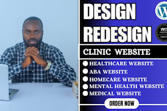clinic website design, aba website, homecare website design healthcare website