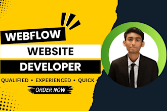 build webflow website, webflow landing page and convert figma to webflow