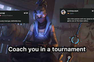 coach you in a tournament or ranked