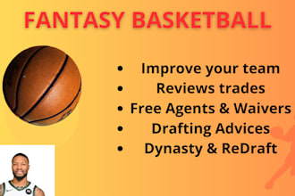help you draft or manage your fantasy basketball team
