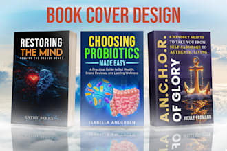 do book cover design, ebook cover, kindle cover, paperback