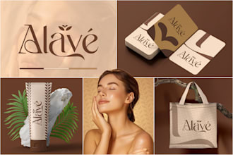 do company logo design, brand style guide and branding kit